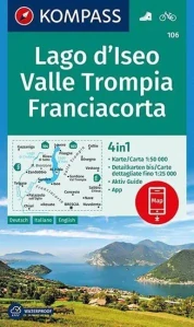 LAGO D´ISEO VALLE TROMPIA FRANCIACORTA/106 KOMPASS