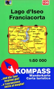 LAGO D´ISEO FRANCIACORTA/106 KOMPASS