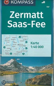 ZERMATT SAAS-FEE/117 KOMPASS