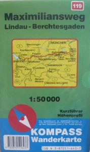 MAXIMILIANSWEG LINDAU-BERCHTESGADEN/119 KOMPASS