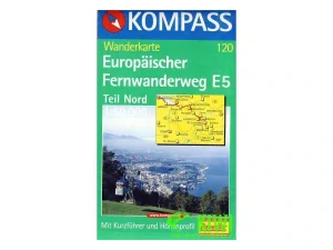 EUROPAISCHER FERNWANDERWEG E5/120 KOMPASS