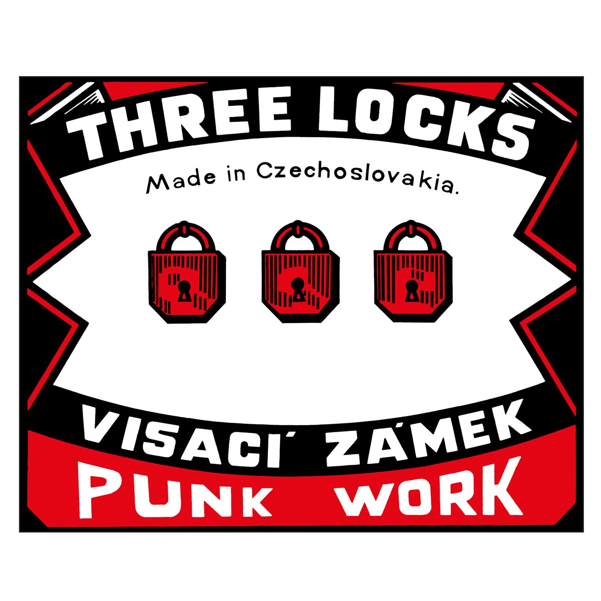 VISACÍ ZÁMEK: THREE LOCKS/LP