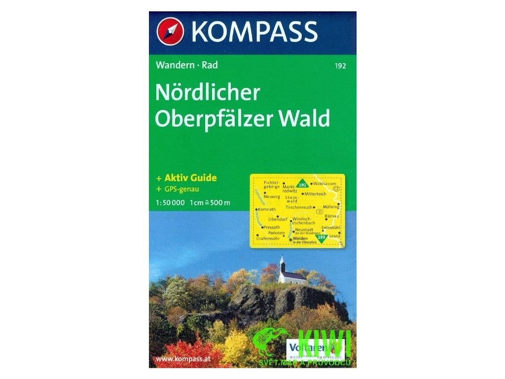 NORDLICHER OBERPFALZER WALD/192 KOMPASS