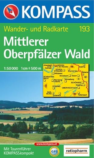 MITTLERER OBERPFALZER WALD/193 KOMPASS