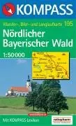 NORDLICHER BAYERISCHER WALD/195 KOMPASS