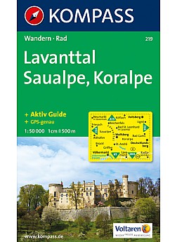 LAVANTTAL SAUALPE, KORALPE/219 KOMPASS