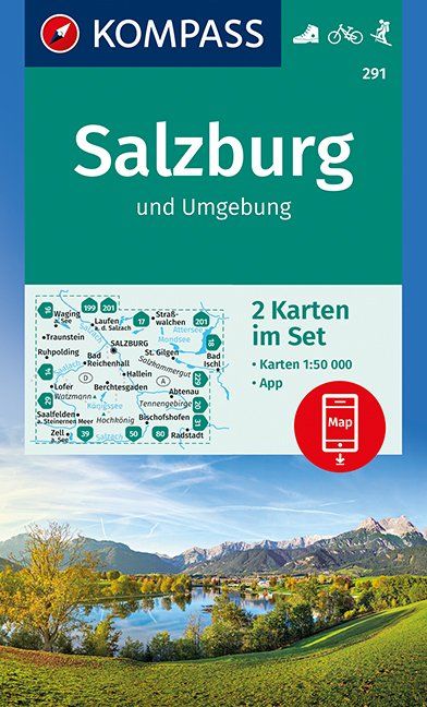 SALZBURG UND UMGEBUNG/291 KOMPASS