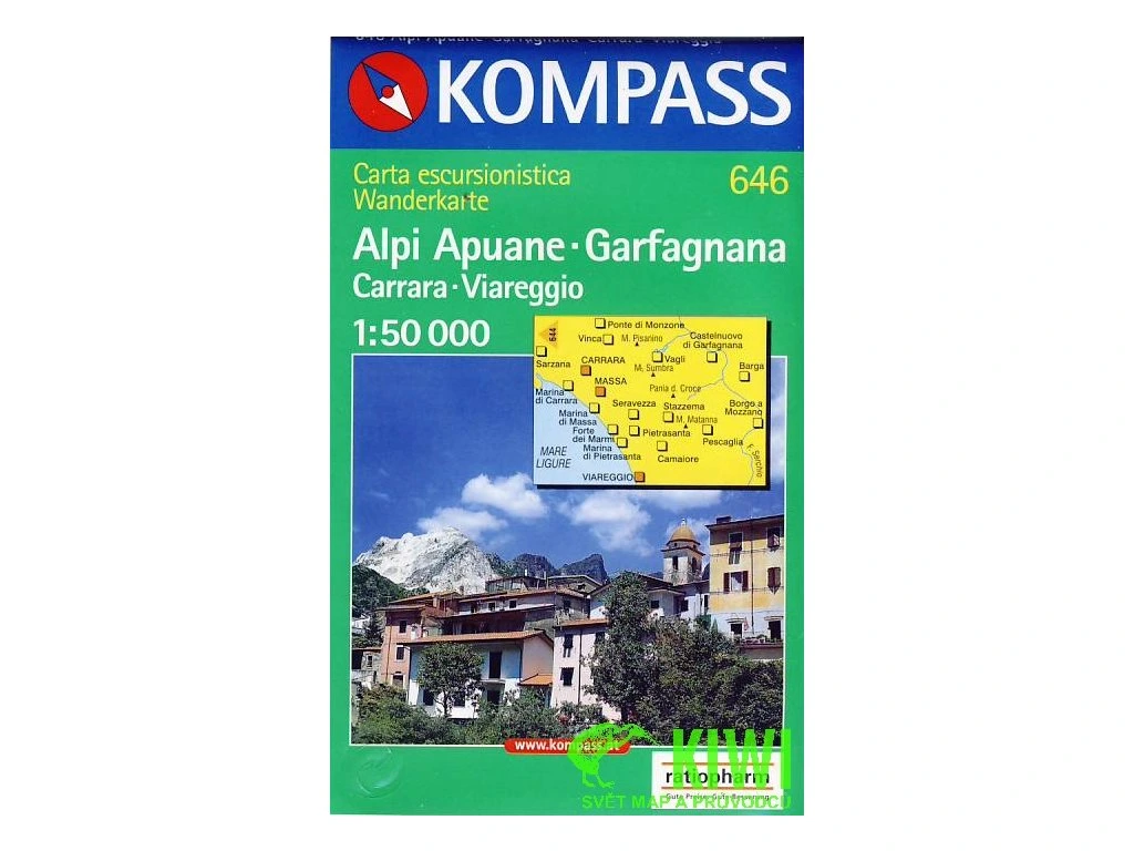 ALPI APUANE-GARFAGNANA/646 KOMPASS