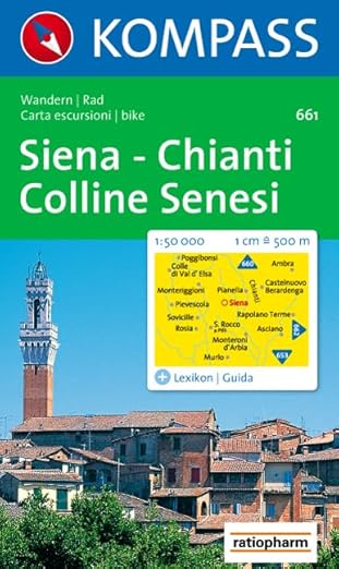 SIENA-CHIANTI COLLINE SENESI/661 KOMPASS