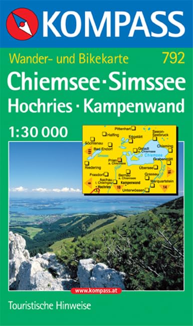 CHIEMSEE-SIMSSEE HOCHRIES - KAMPENWAND/792 KOMPASS