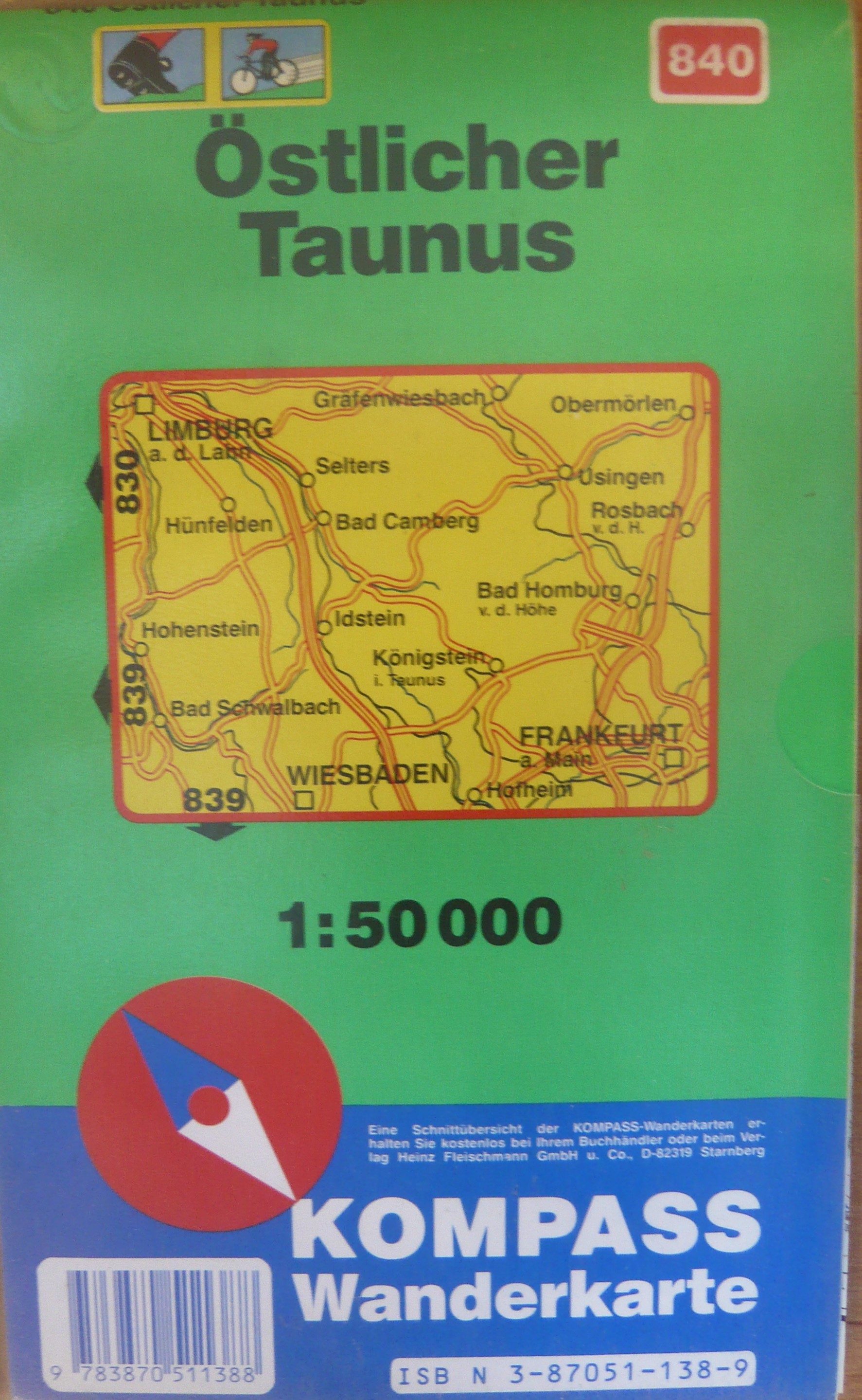 OSTLICHER TAUNUS/840 KOMPASS