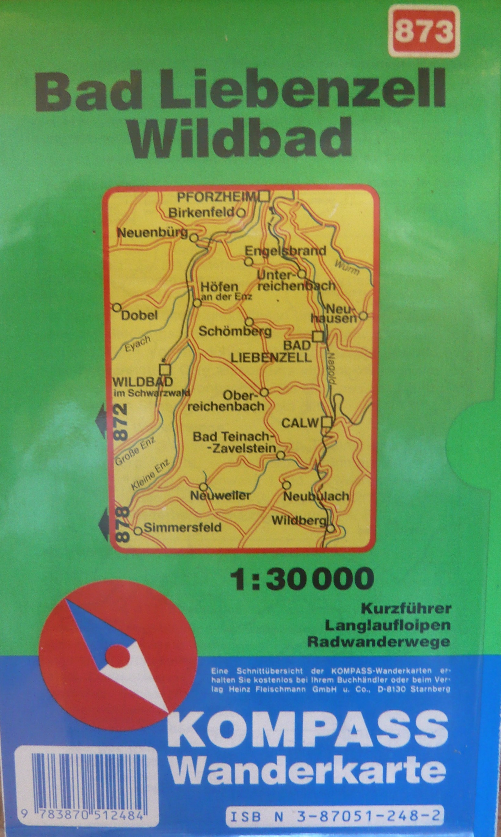 BAD LIEBENZELL WILDBAD/873 KOMPASS