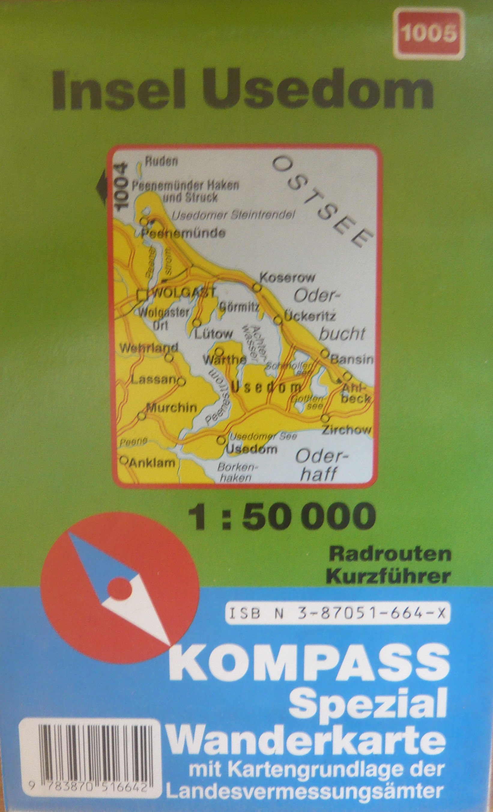INSEL USEDOM/1005 KOMPASS