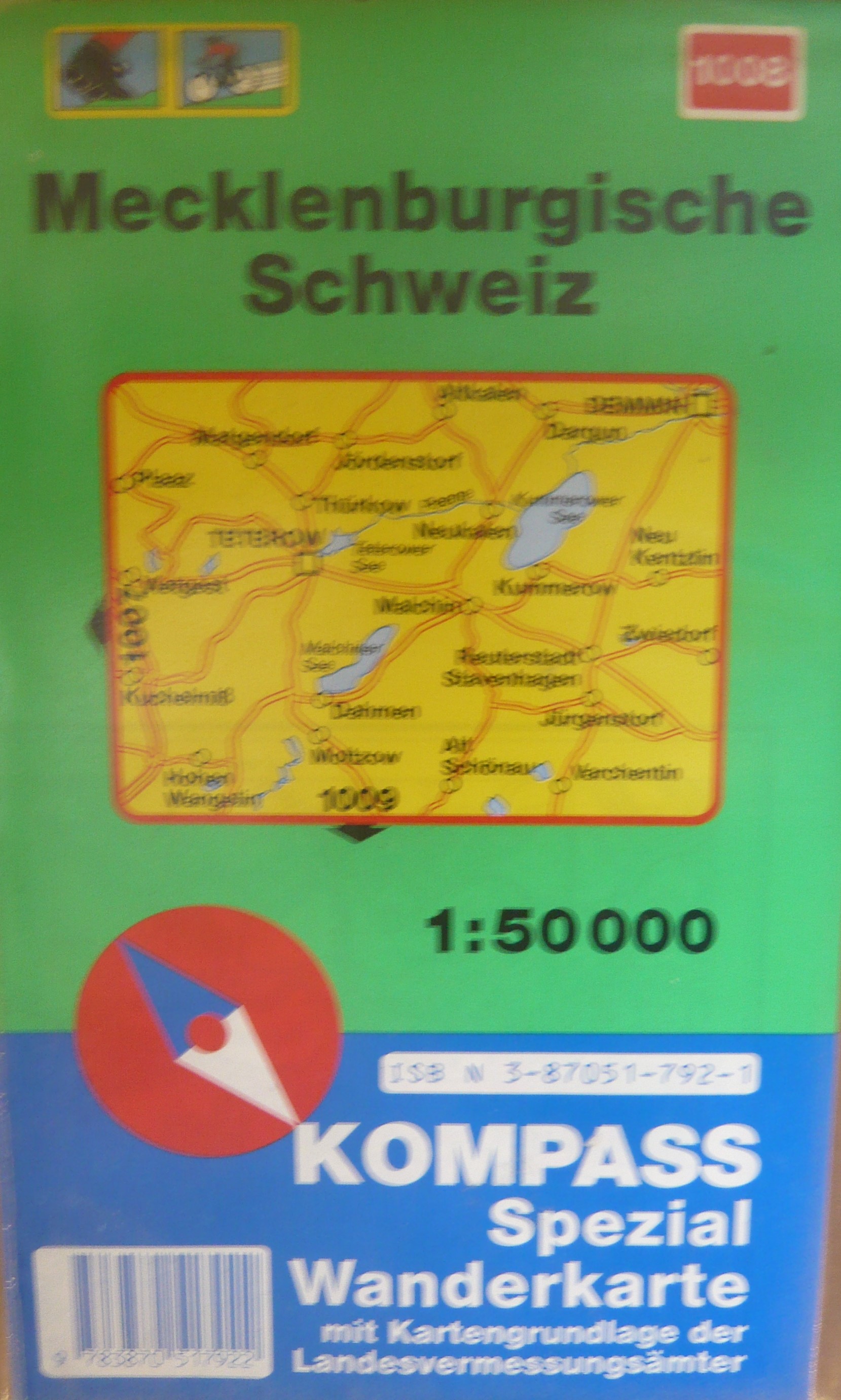 MECKLENBURGISCHE SCHWEIZ/1008 KOMPASS