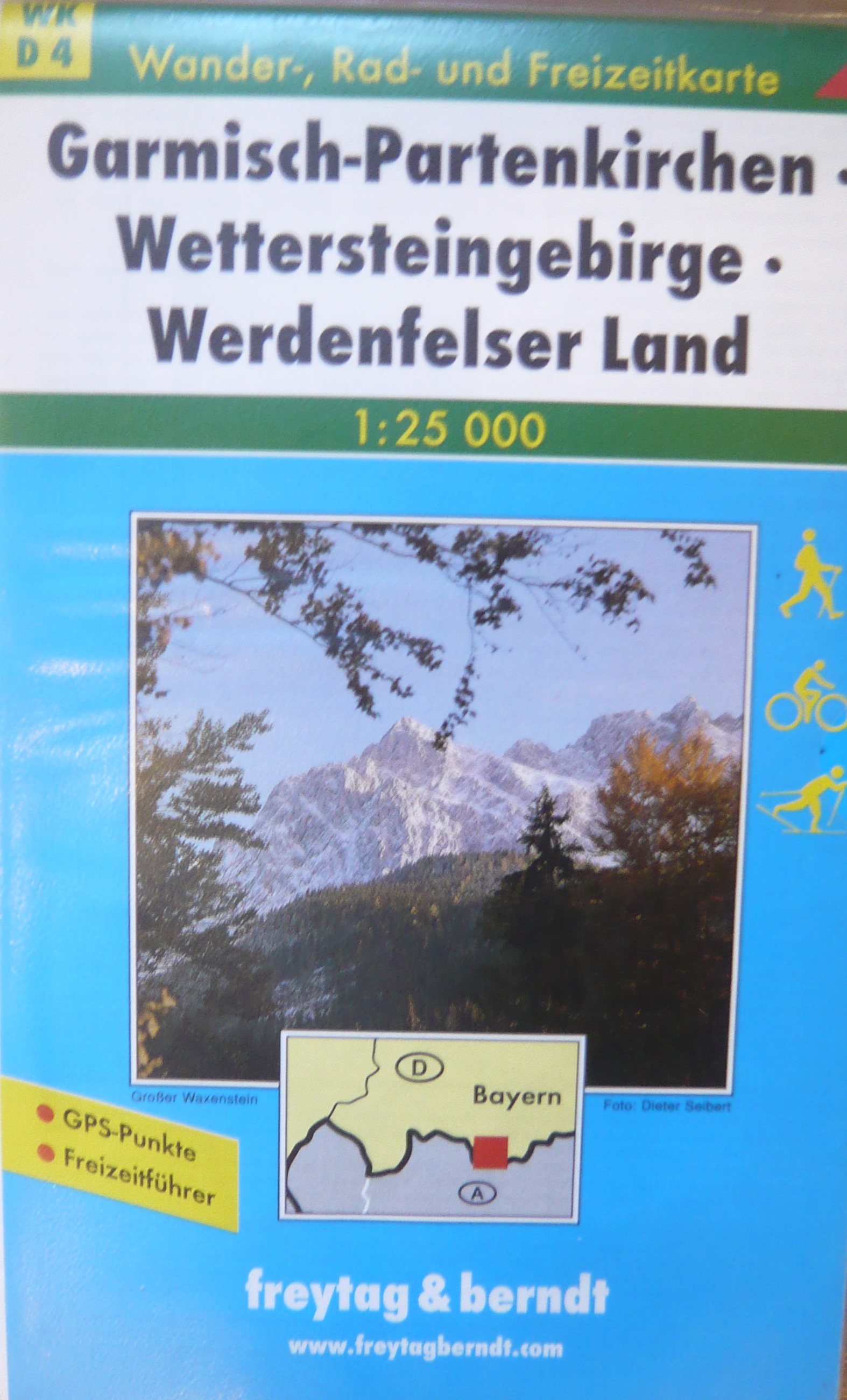 GARMISCH-PARTENKIRCHEN, WETTERSTEINGEBIRGE, WERDENFELSER LAND/WKD 4 
