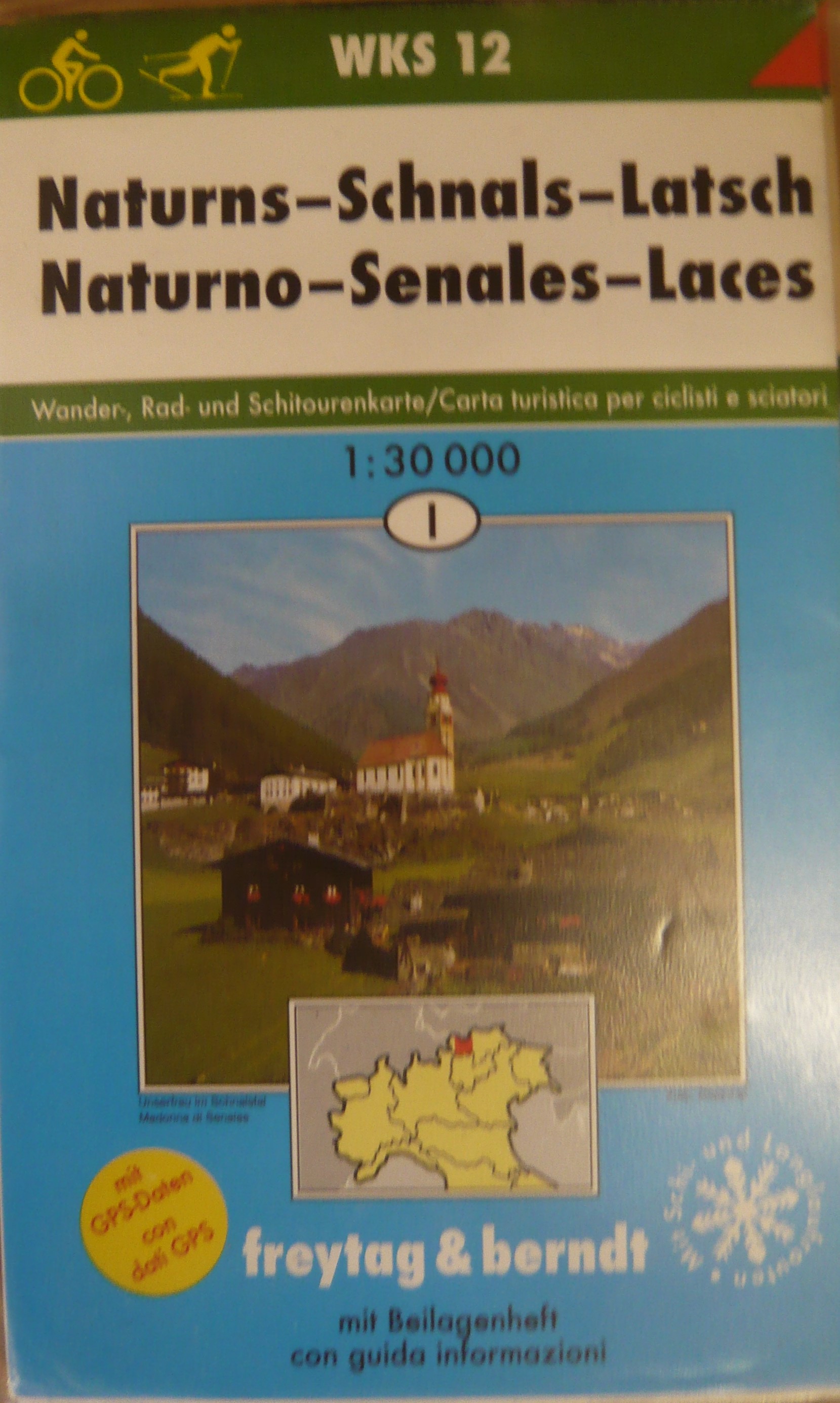 NATURNS-SCHNALS-LATSCH NATURNO-SENALES-LACES/F&B WKS 12