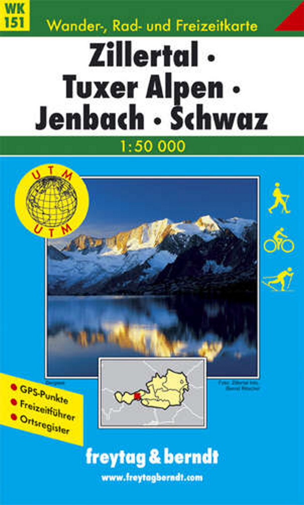 ZILLERTAL-TUXER ALPEN-JENBACH-SCHWAZ/F&B WK 151 