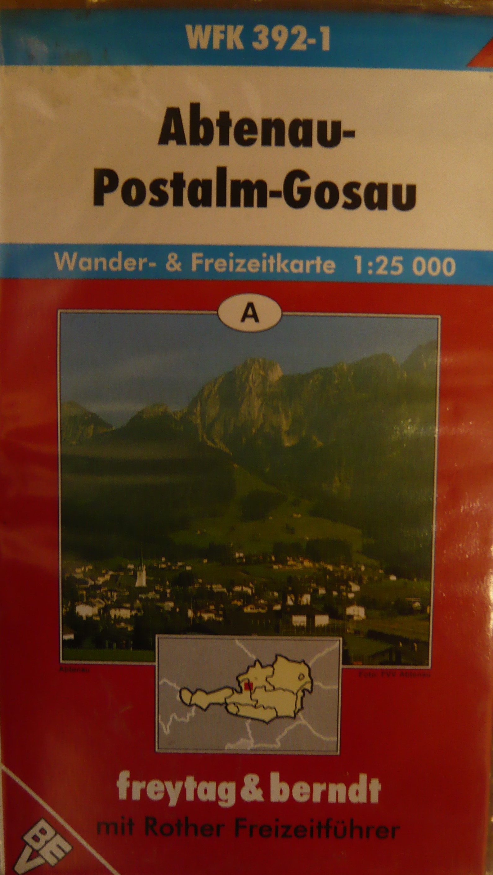 ABTENAU-POSTALM-GOSAU/F&B WFK 392-1
