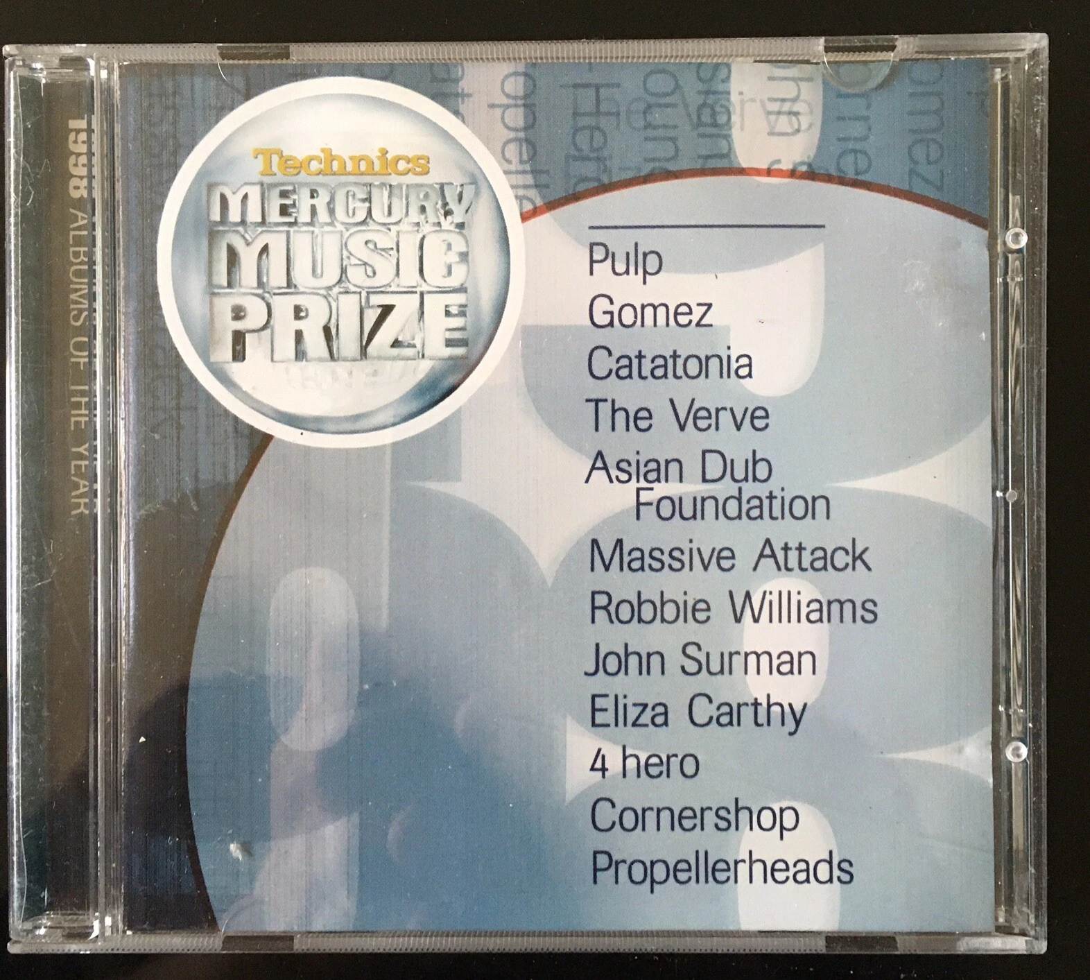 VARIOUS: 1998 TECHNICS MERCURY MUSIC PRIZE/CD
