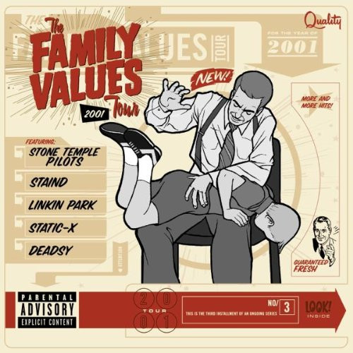 VARIOUS: FAMILY VALUES TOUR 2001/CD