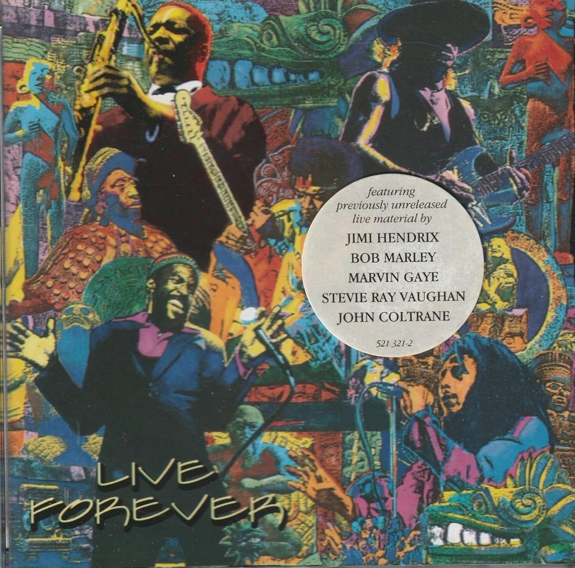 VARIOUS: LIVE FOREVER/CD