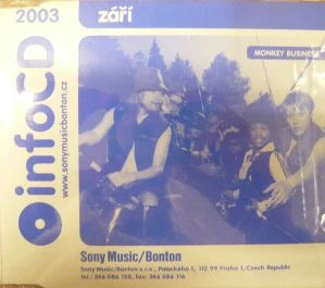 VARIOUS: INFO CD 2003 ZÁŘÍ(MONKEY BUSINESS)/CD(BEZ BOOKLETU)