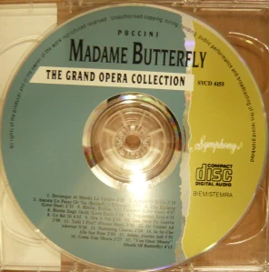 PUCCINI: MADAME BUTTERFLY/CD(BEZ BOOKLETU)