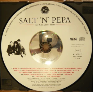SALT ´N´PEPA: GREATEST HITS/CD(BEZ BOOKLETU)