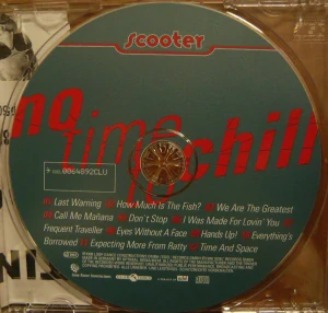 SCOOTER: NO TIME TO CHILL/CD(BEZ BOOKLETU)