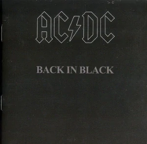 AC/DC: BACK IN BLACK/CD