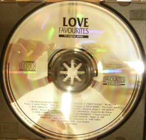 VARIOUS: LOVE FAVOURITES/CD(BEZ BOOKLETU)