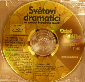 SVĚTOVÍ DRAMATICI NA SCÉNÁCH NÁRODNÍHO DIVADLA/CD-R(BEZ BOOKLETU)