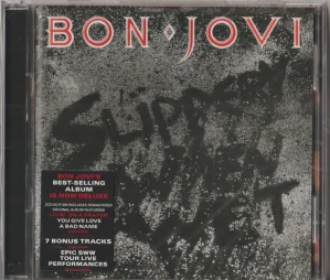 BON JOVI: SLIPPERY WHEN WET/CD