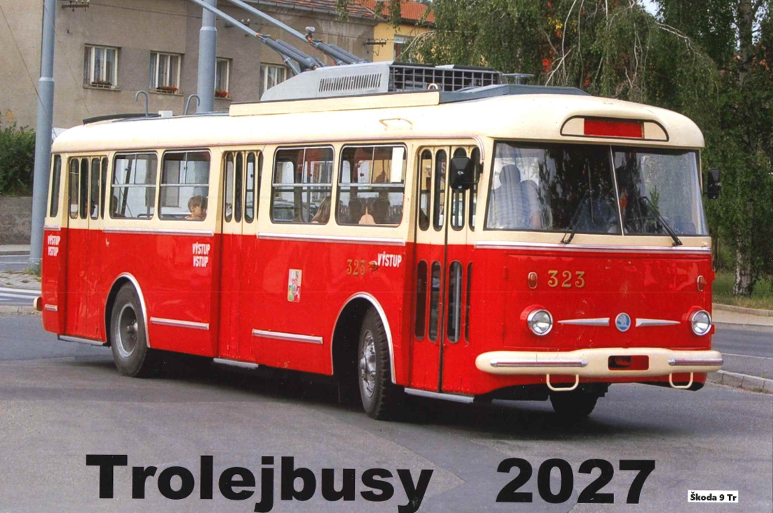 TROLEJBUSY 2027 (nástěnný kalendář)