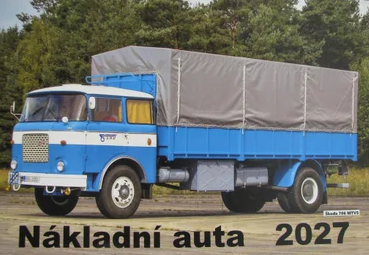 NÁKLADNÍ AUTA 2027 (nástěnný kalendář)