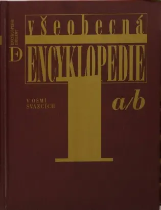 VŠEOBECNÁ ENCYKLOPEDIE A/B/ KOMPLET V OSMI SVAZCÍCH
