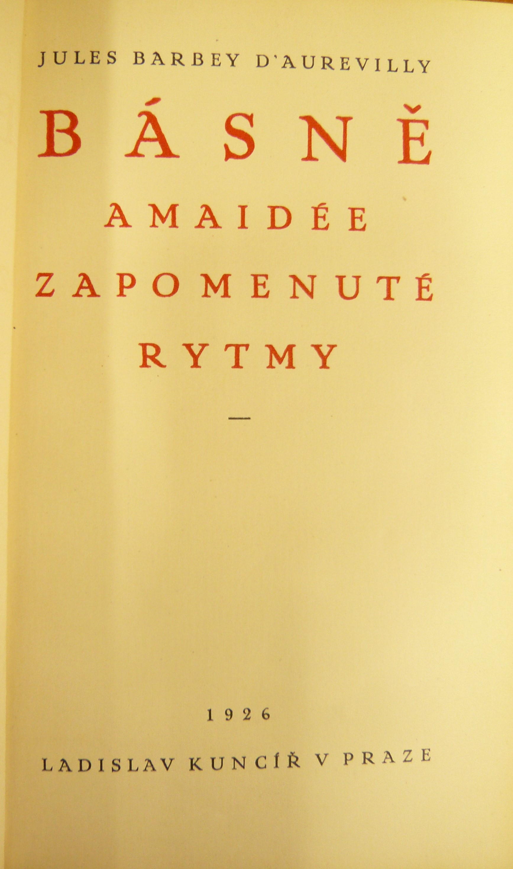 BÁSNĚ AMAIDÉE ZAPOMENUTÉ RYTMY