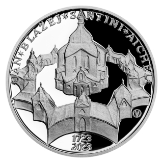 200 Kč (2023) Santini-Aichel Jan Blažej (Proof kvalita)