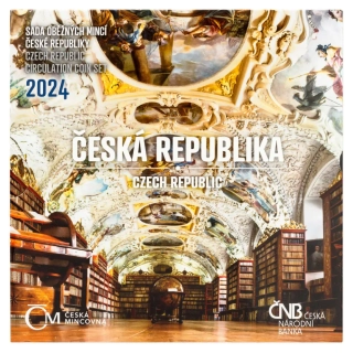 Sada oběžných mincí ČR 2024 Česká republika (standart)