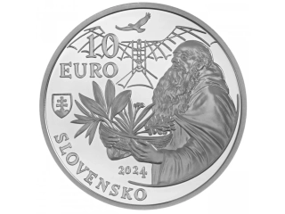 10 EURO (2024) 300. výročí narození Frátera Cypriána z Červeného Kláštora (běžná kvalita)