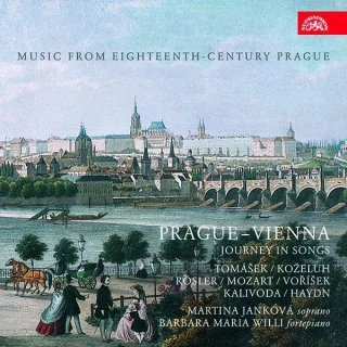 TOMÁŠEK, KOŽELUH, MOZART, ROSLER, HAYDN, VOŘÍŠEK, KALIVODA: PRAGUE VIENNA/CD