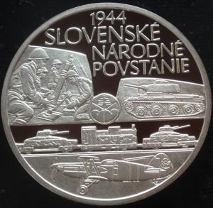 10 EURO (2024) 80. výročí Slovenského národního povstání (běžná kvalita)