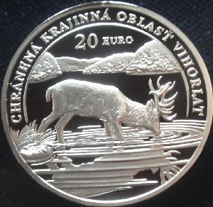 20 EURO (2023) Vihorlat - chráněná krajinná oblast (Běžná kvalita)