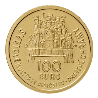 100 EURO (2010) Drevené chrámy (proof kvalita)