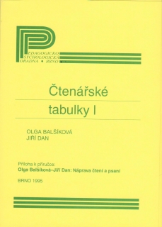 Čtenářské tabulky I
