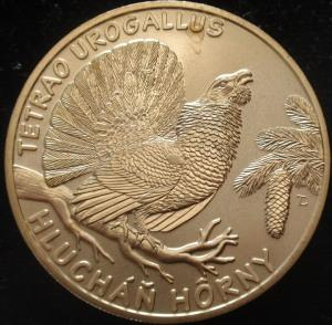 5 EURO (2024) Tetřev hlušec (Běžná kvalita)